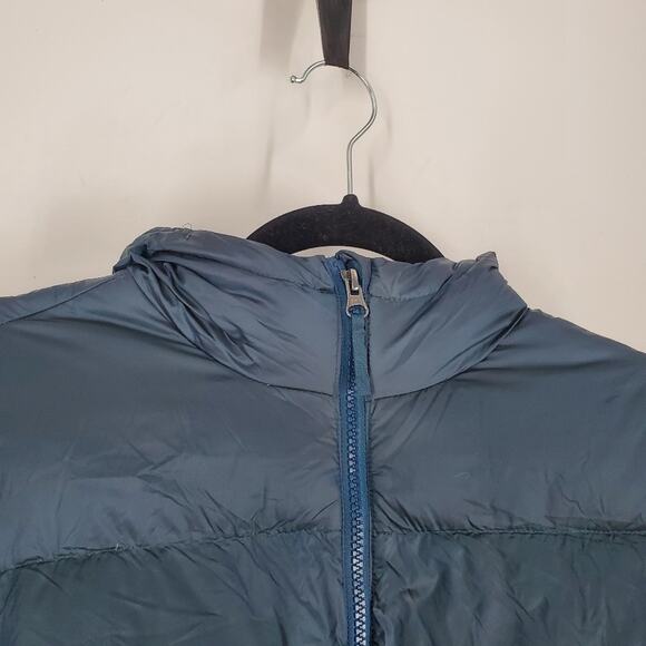 Eddie Bauer Women's Peacock Blue Luna Peak Down Filled Parka Jacket M - Picture 3 of 12